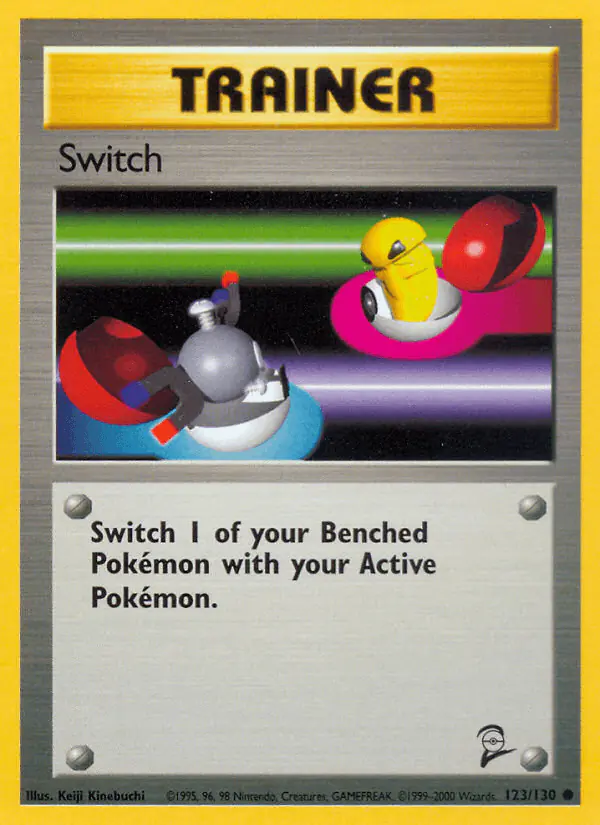 Carta Switch 123/130 de Base Set 2