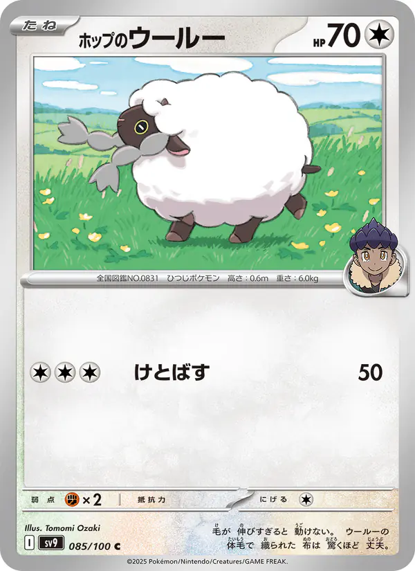 Carta ホップのウールー 085/100 de バトルパートナーズ