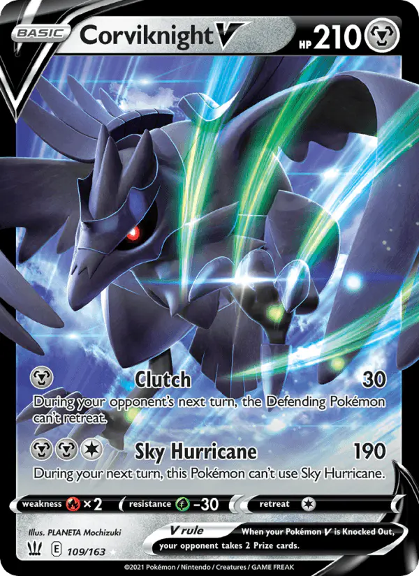 Carta Corviknight V 109/163 de Battle Styles