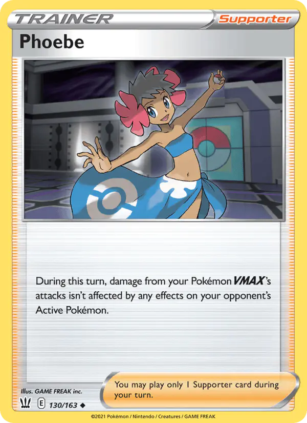 Carta Phoebe 130/163 de Battle Styles