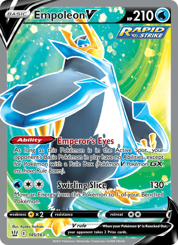 Carta Empoleon V 145/163 de Battle Styles