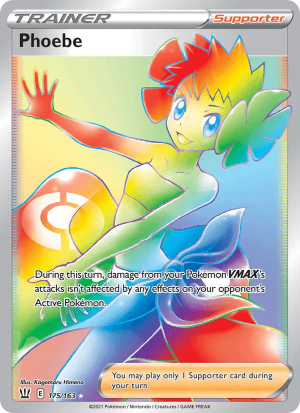 Carta Phoebe 175/163 de Battle Styles
