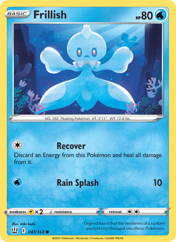 Carta Frillish 041/163 de Battle Styles