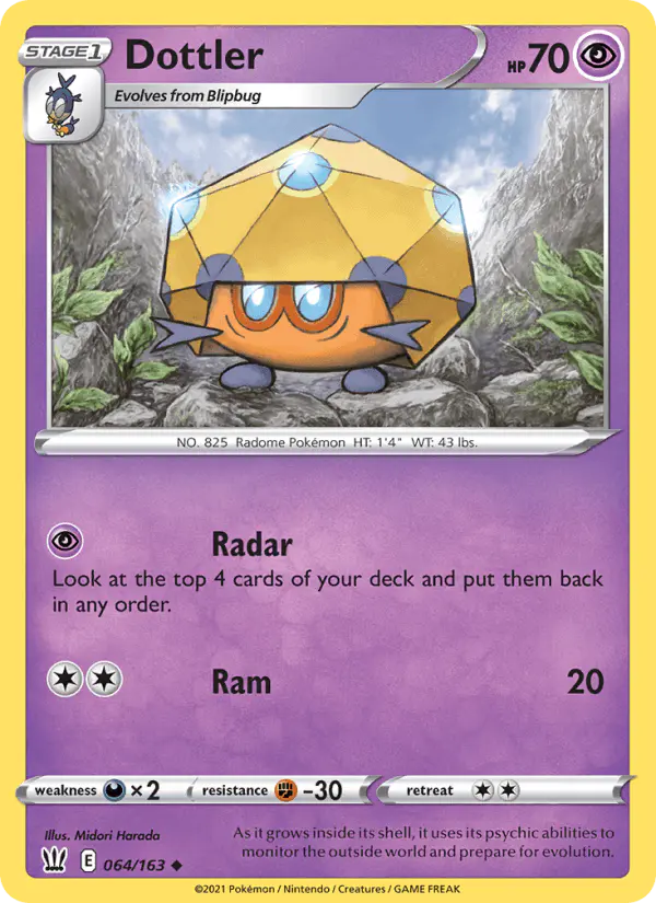 Carta Dottler 064/163 de Battle Styles