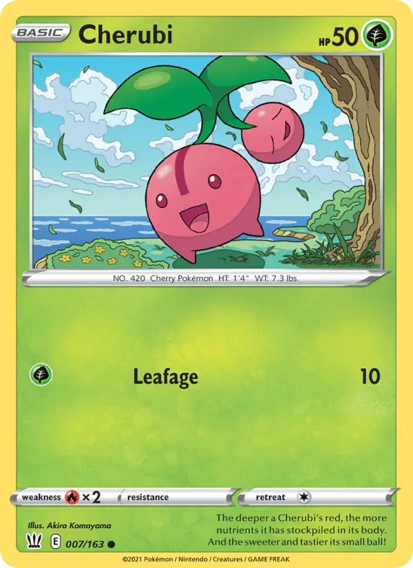 Carta Cherubi 007/163 de Battle Styles