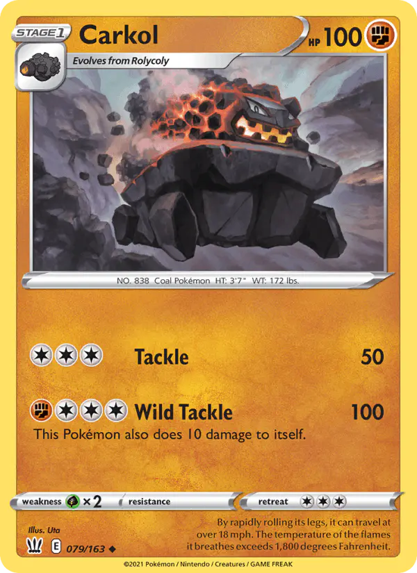 Carta Carkol 079/163 de Battle Styles