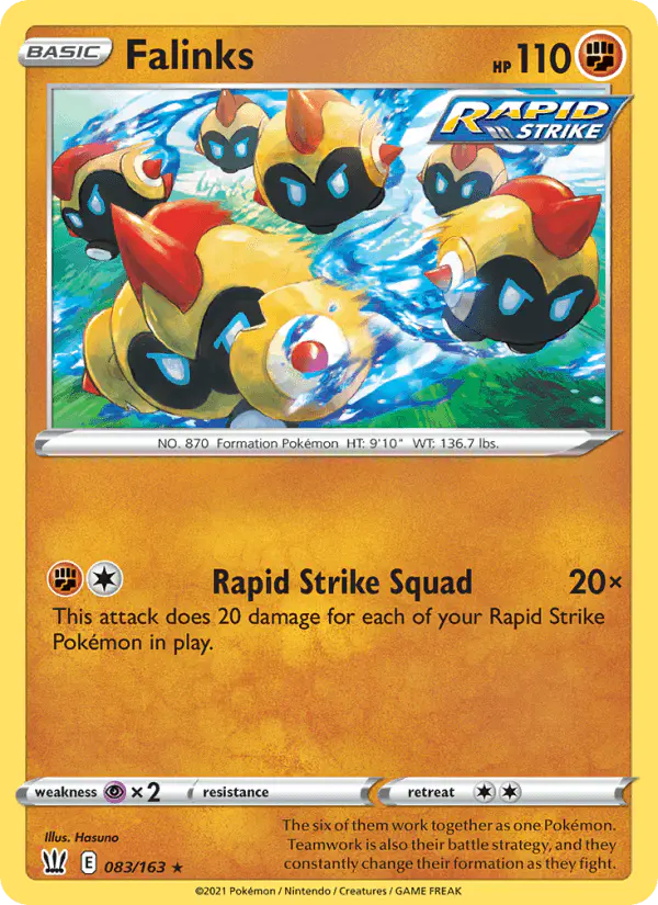 Carta Falinks 083/163 de Battle Styles