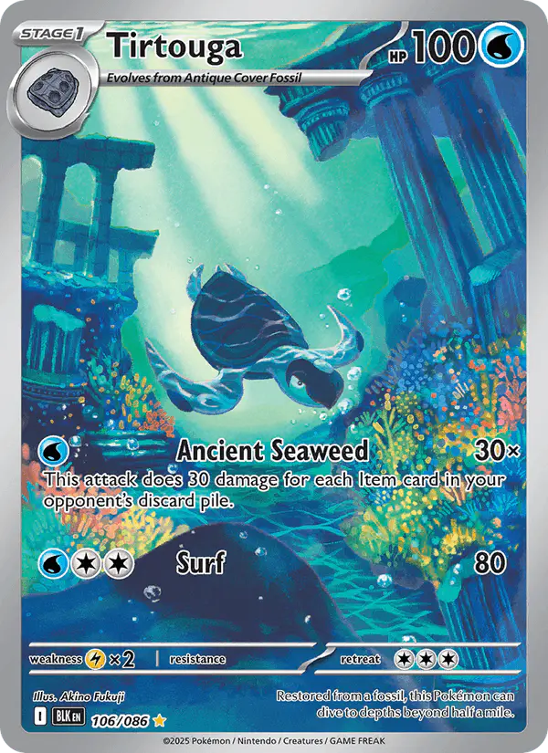 Carta Tirtouga 106/086 de Black Bolt