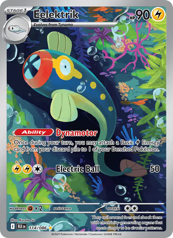 Carta Eelektrik 114/086 de Black Bolt