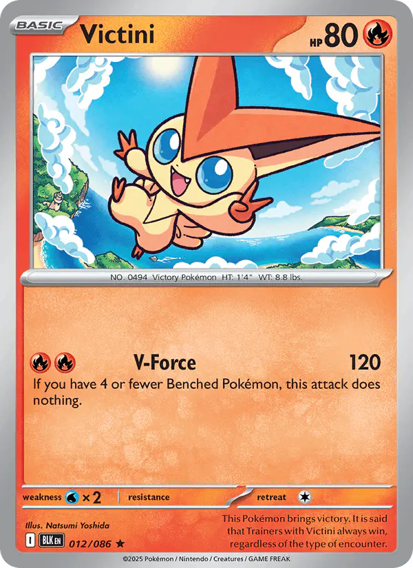 Carta Victini 012/086 de Black Bolt