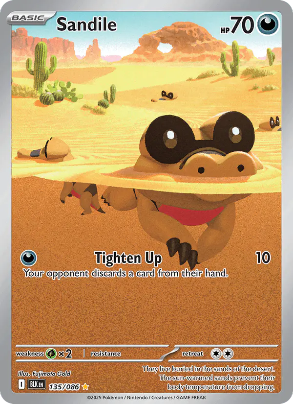 Carta Sandile 135/086 de Black Bolt