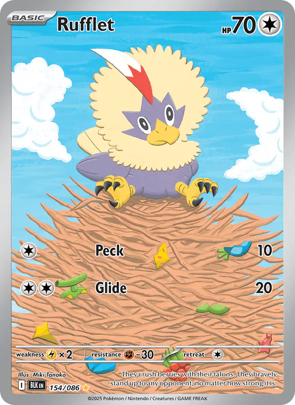 Carta Rufflet 154/086 de Black Bolt