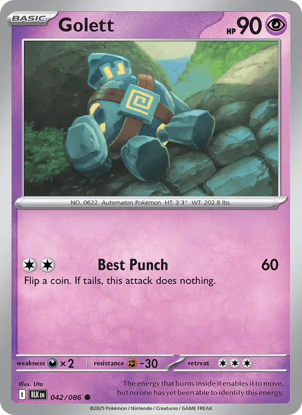 Carta Golett 042/086 de Black Bolt