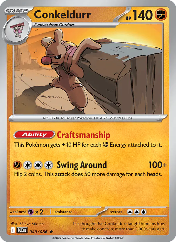 Carta Conkeldurr 049/086 de Black Bolt