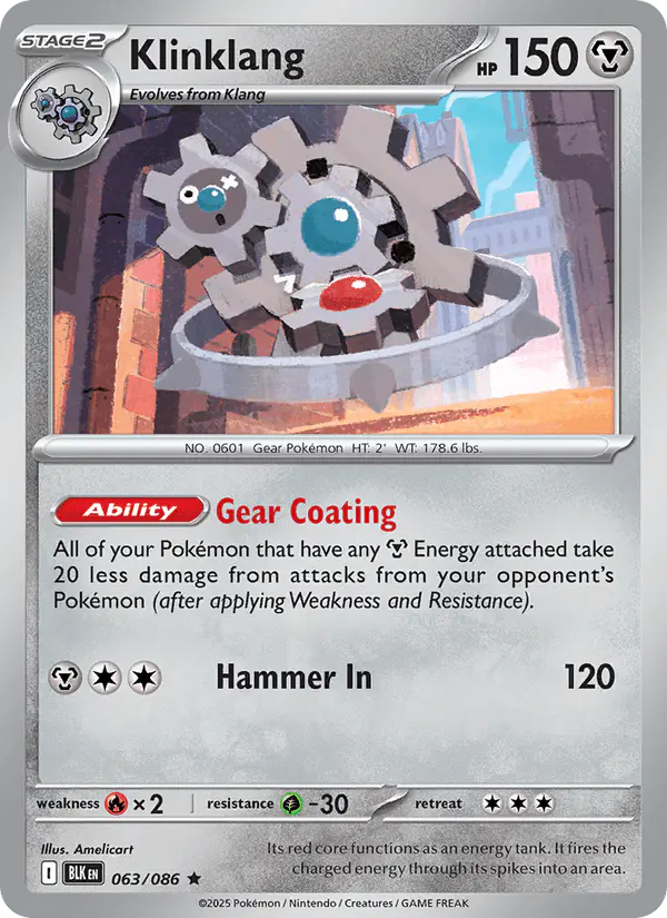 Carta Klinklang 063/086 de Black Bolt