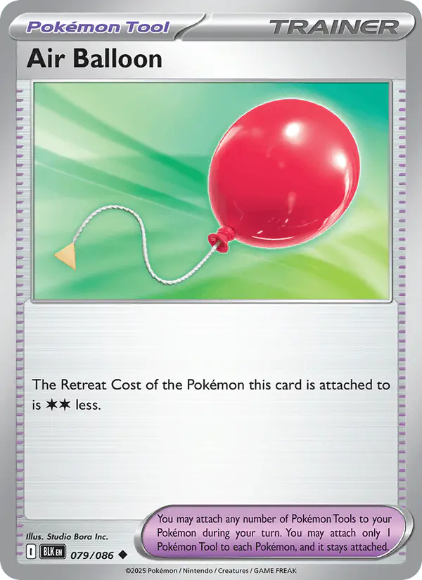 Carta Air Balloon 079/086 de Black Bolt