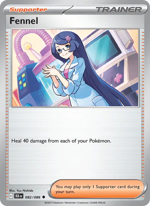 Carta Fennel 082/086 de Black Bolt