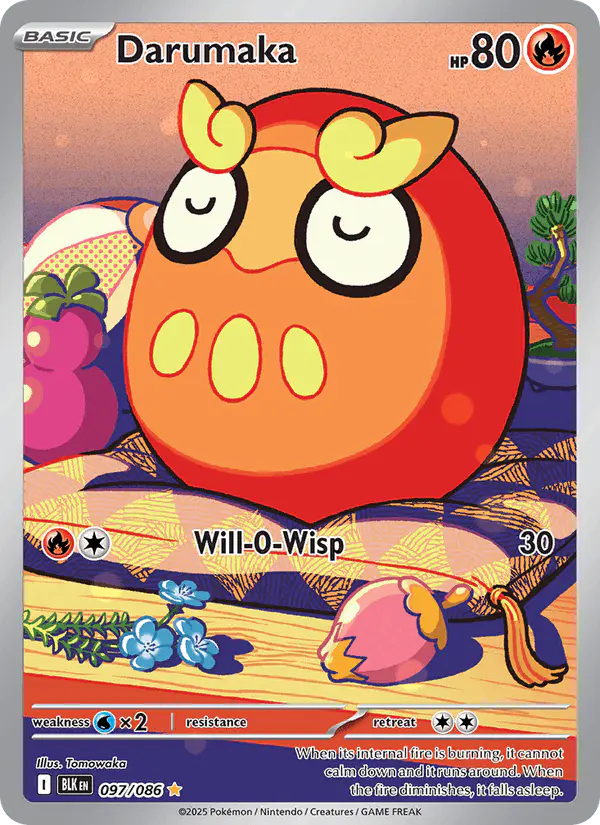 Carta Darumaka 097/086 de Black Bolt