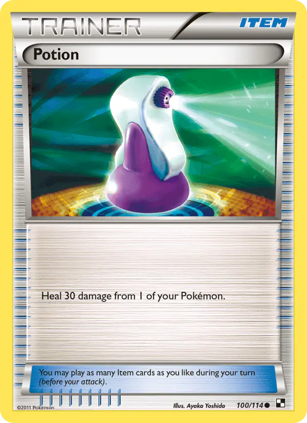 Carta Potion 100/114 de Black & White
