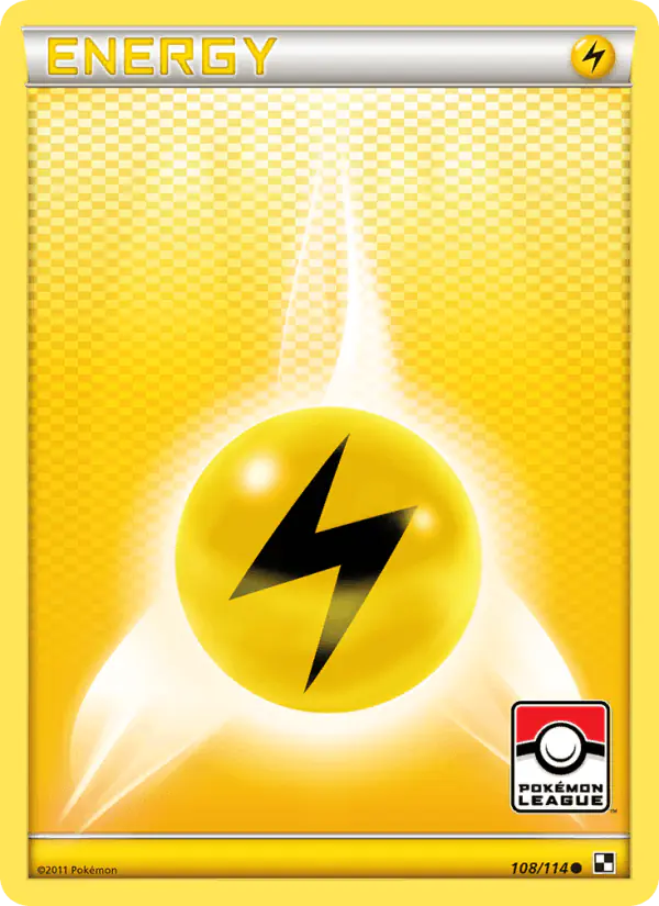 Carta Lightning Energy 108/114 de Black & White