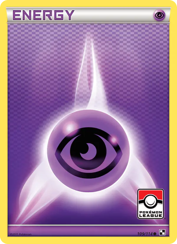 Carta Psychic Energy 109/114 de Black & White