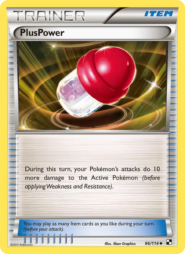 Carta PlusPower 96/114 de Black & White