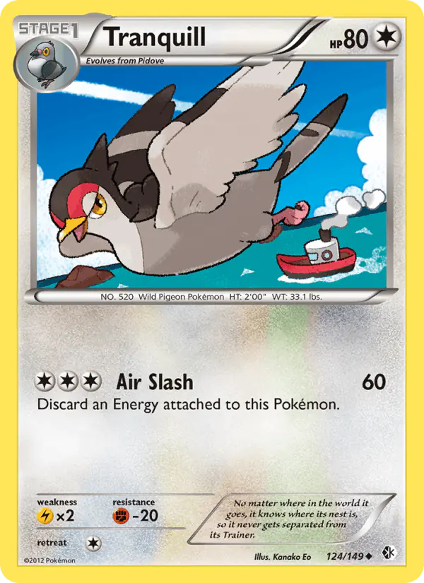 Carta Tranquill 124/149 de Boundaries Crossed