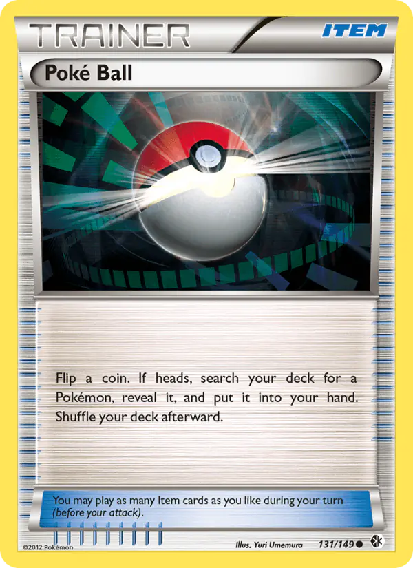 Carta Poké Ball 131/149 de Boundaries Crossed