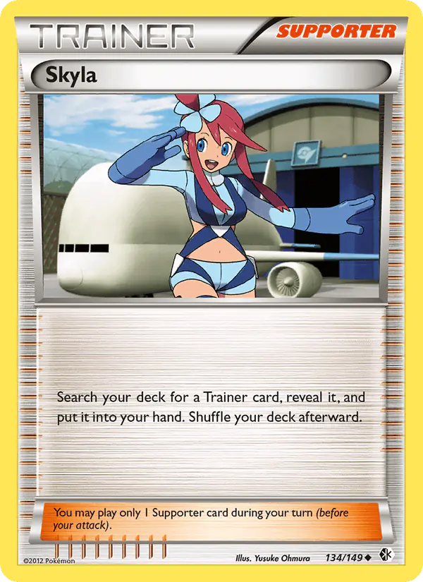 Carta Skyla 134/149 de Boundaries Crossed
