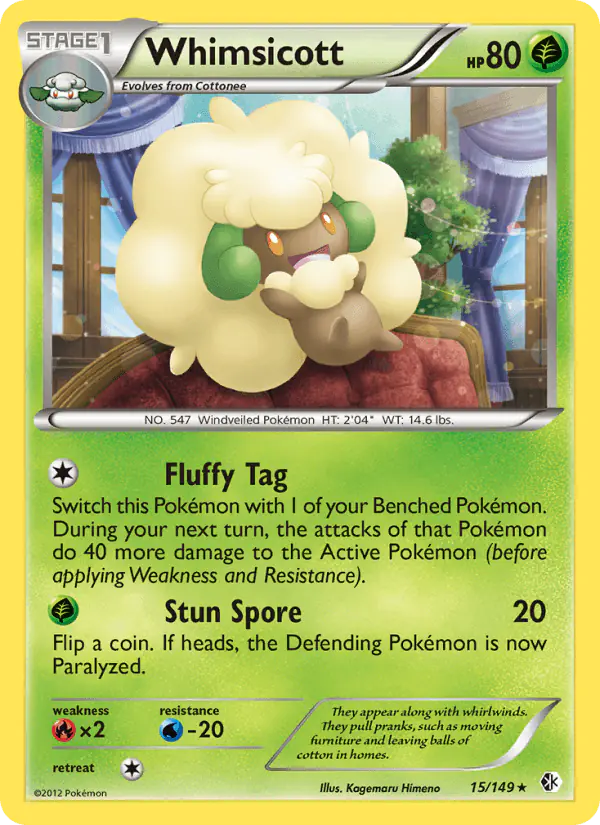 Carta Whimsicott 15/149 de Boundaries Crossed