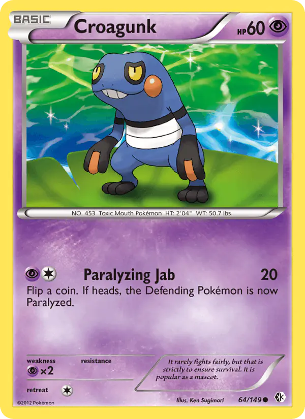 Carta Croagunk 64/149 de Boundaries Crossed