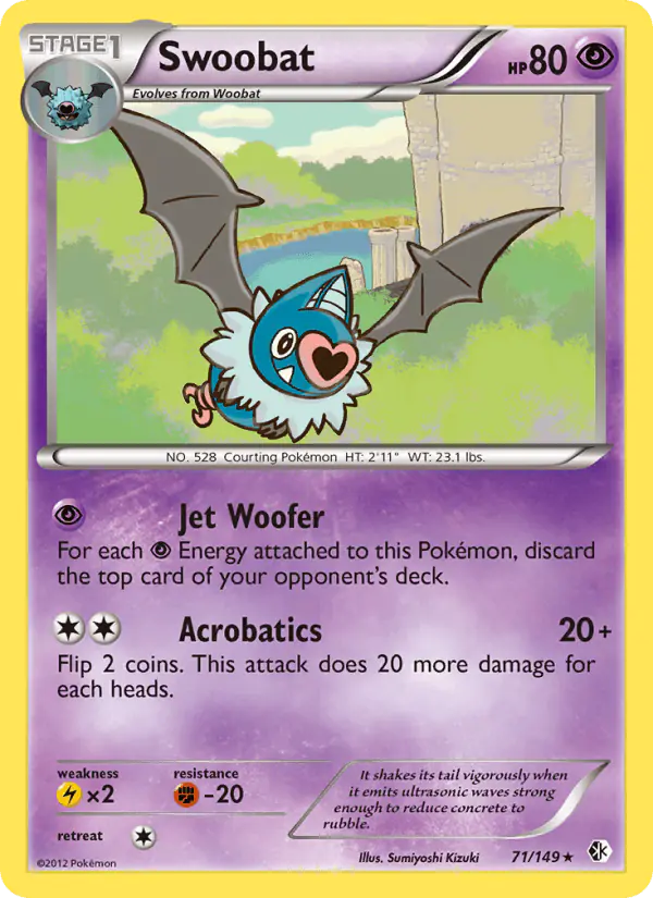 Carta Swoobat 71/149 de Boundaries Crossed