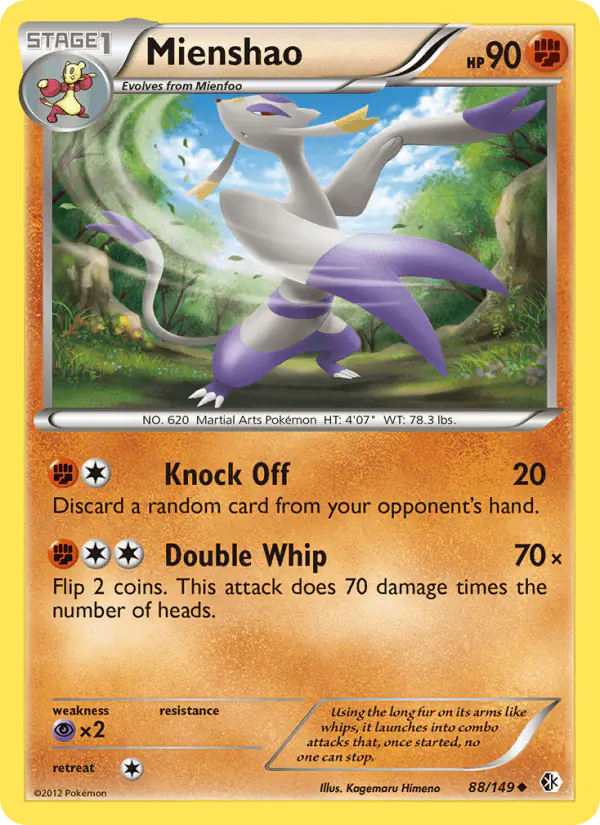 Carta Mienshao 88/149 de Boundaries Crossed