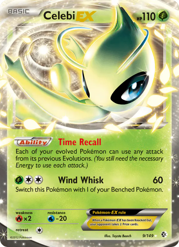 Carta Celebi-EX 9/149 de Boundaries Crossed