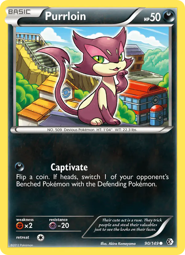 Carta Purrloin 90/149 de Boundaries Crossed