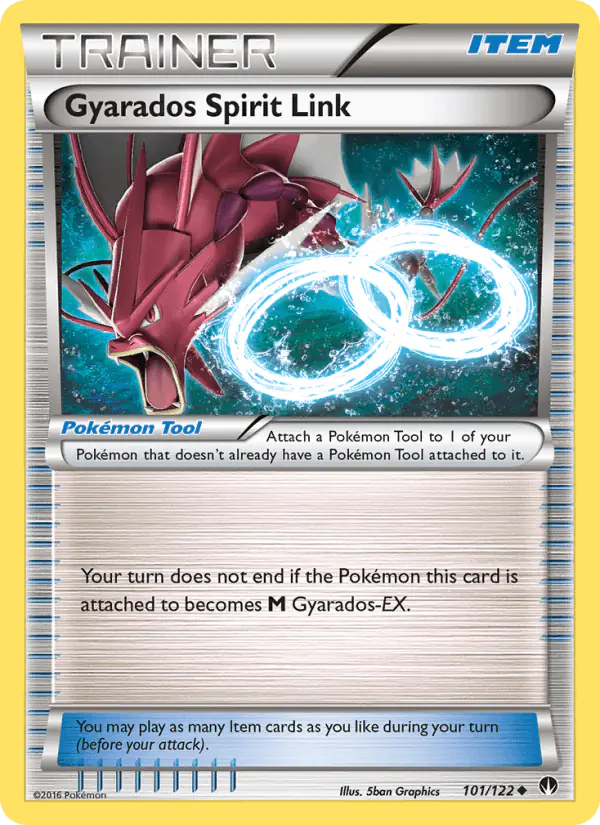 Carta Gyarados Spirit Link 101/122 de BREAKpoint