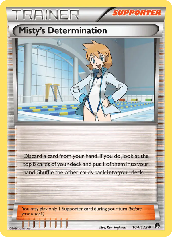Carta Misty's Determination 104/122 de BREAKpoint