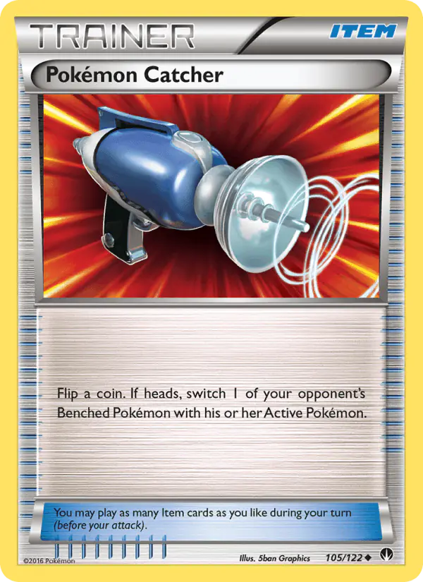 Carta Pokémon Catcher 105/122 de BREAKpoint