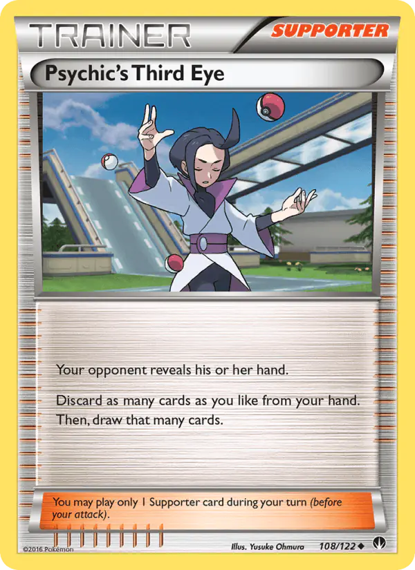 Carta Psychic's Third Eye 108/122 de BREAKpoint