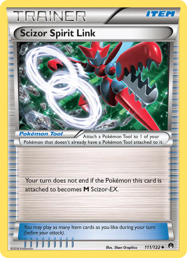 Carta Scizor Spirit Link 111/122 de BREAKpoint