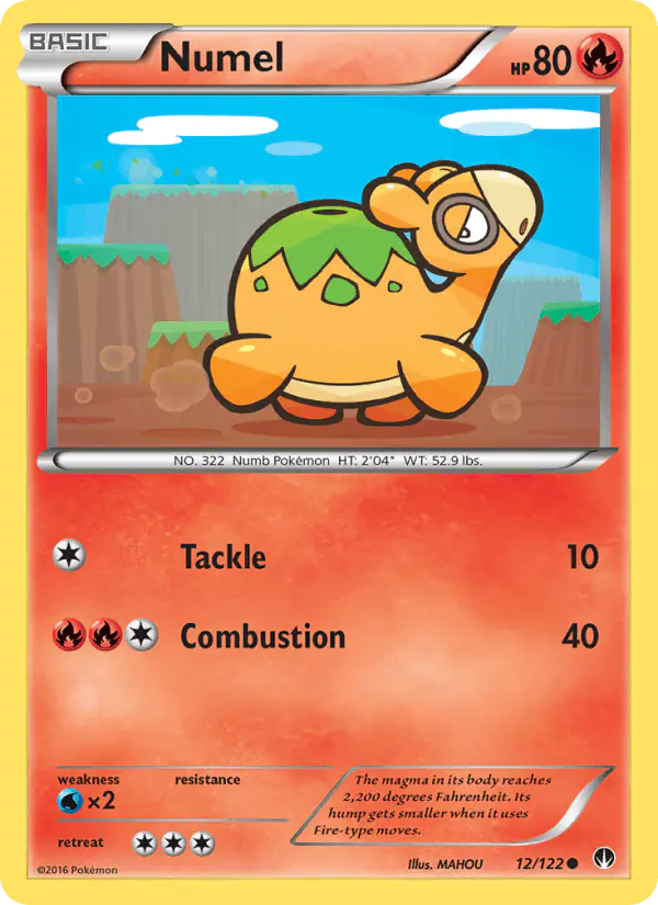 Carta Numel 12/122 de BREAKpoint
