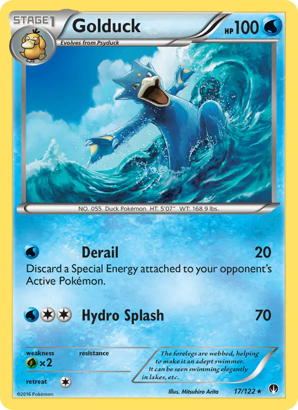 Carta Golduck 17/122 de BREAKpoint