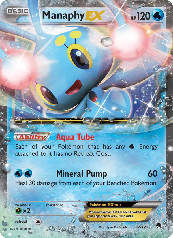 Carta Manaphy EX 32/122 de BREAKpoint