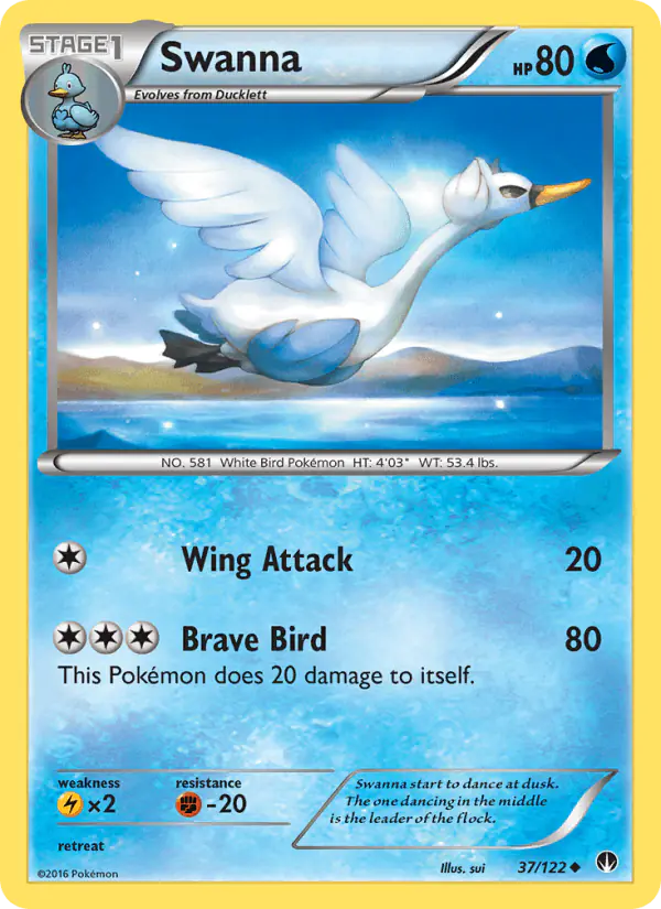Carta Swanna 37/122 de BREAKpoint