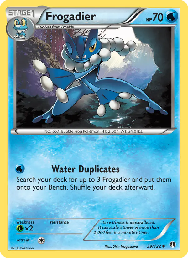 Carta Frogadier 39/122 de BREAKpoint