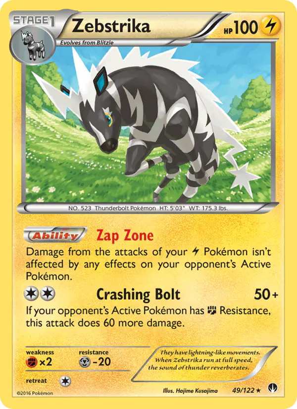Carta Zebstrika 49/122 de BREAKpoint