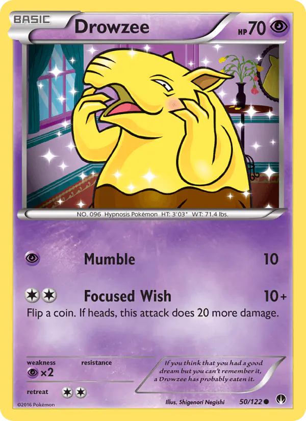 Carta Drowzee 50/122 de BREAKpoint