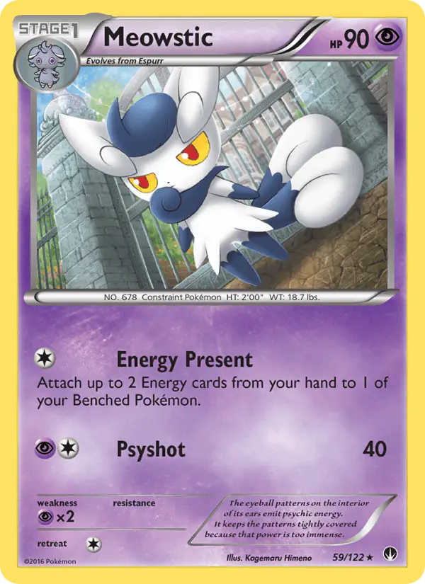 Carta Meowstic 59/122 de BREAKpoint