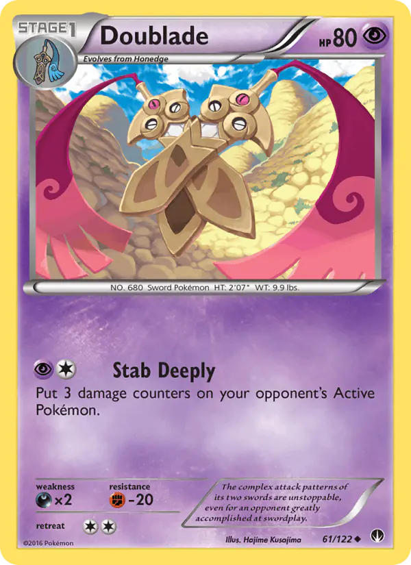 Carta Doublade 61/122 de BREAKpoint