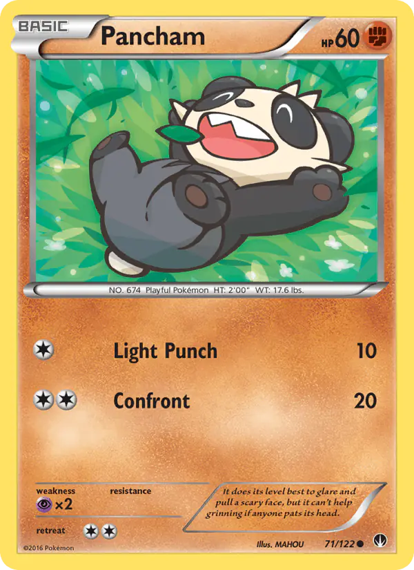 Carta Pancham 71/122 de BREAKpoint